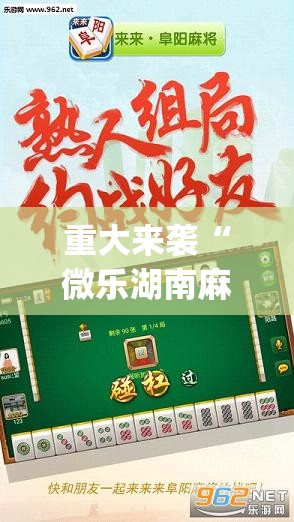 重大来袭“微乐湖南麻将可以开挂吗”(曝光透视必备猫腻)