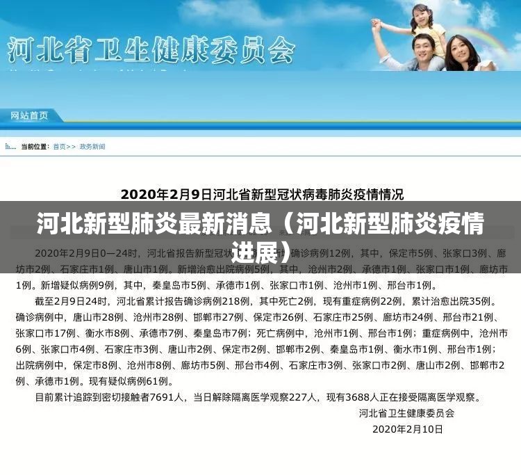 河北新型肺炎最新消息（河北新型肺炎疫情进展）
