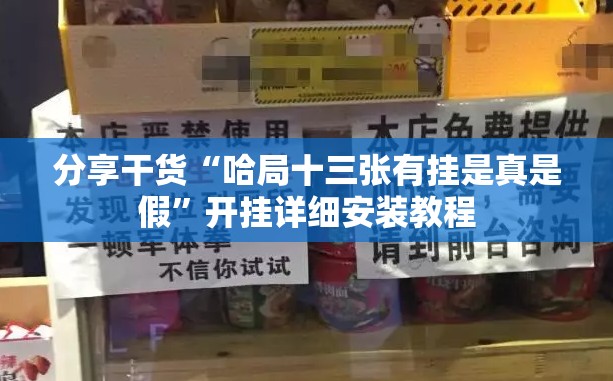 分享干货“哈局十三张有挂是真是假”开挂详细安装教程 分享干货“哈局十三张有挂是真是假”开挂详细安装教程