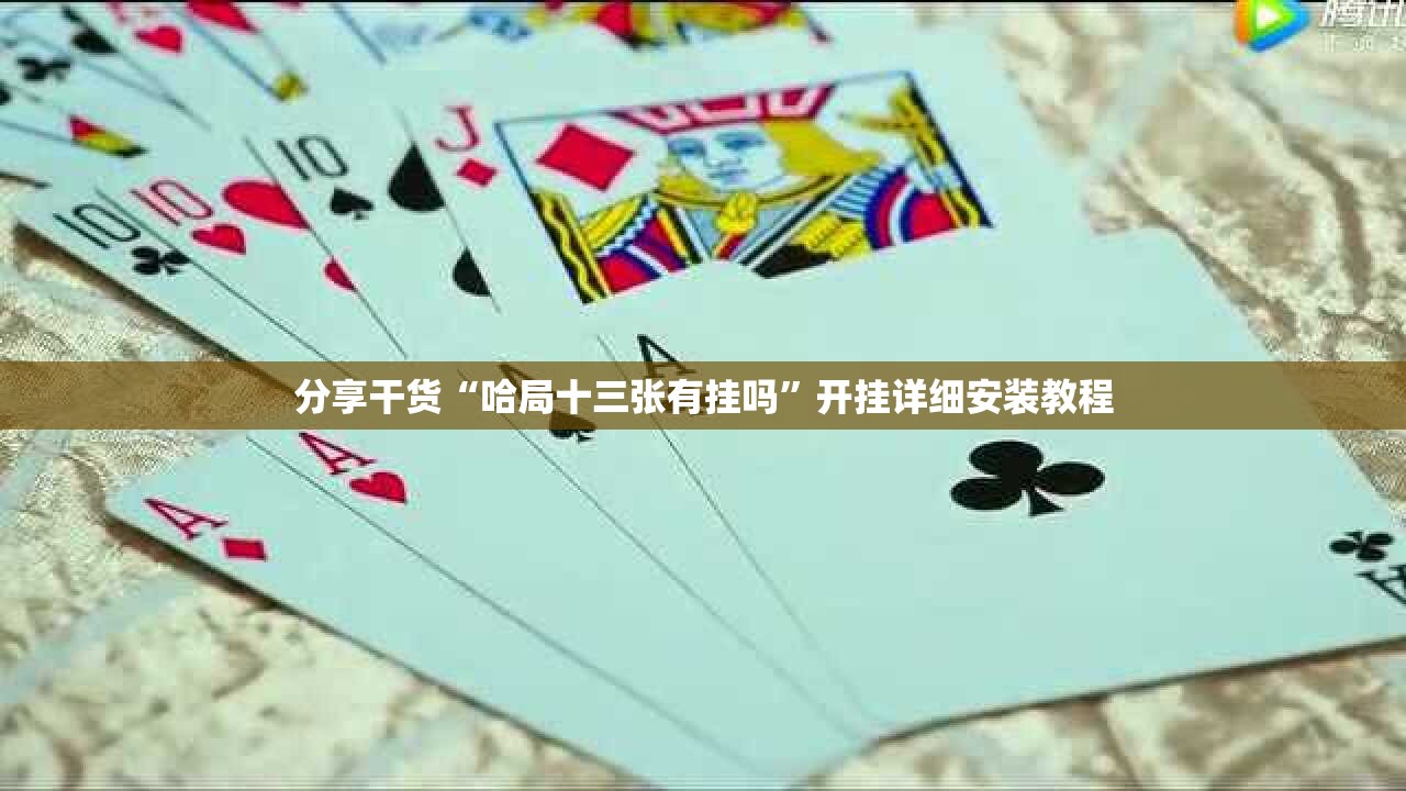 分享干货“哈局十三张有挂吗”开挂详细安装教程