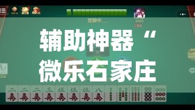 辅助神器“微乐石家庄麻将有挂吗”(原来确实是有插件)
