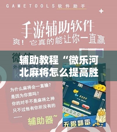 辅助教程“微乐河北麻将怎么提高胜”分享装挂详细步骤