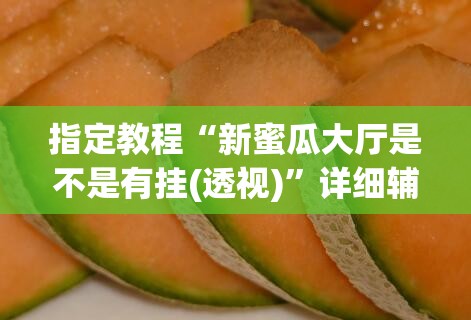 指定教程“新蜜瓜大厅是不是有挂(透视)”详细辅助透视 指定教程“新蜜瓜大厅是不是有挂(透视)”详细辅助透视