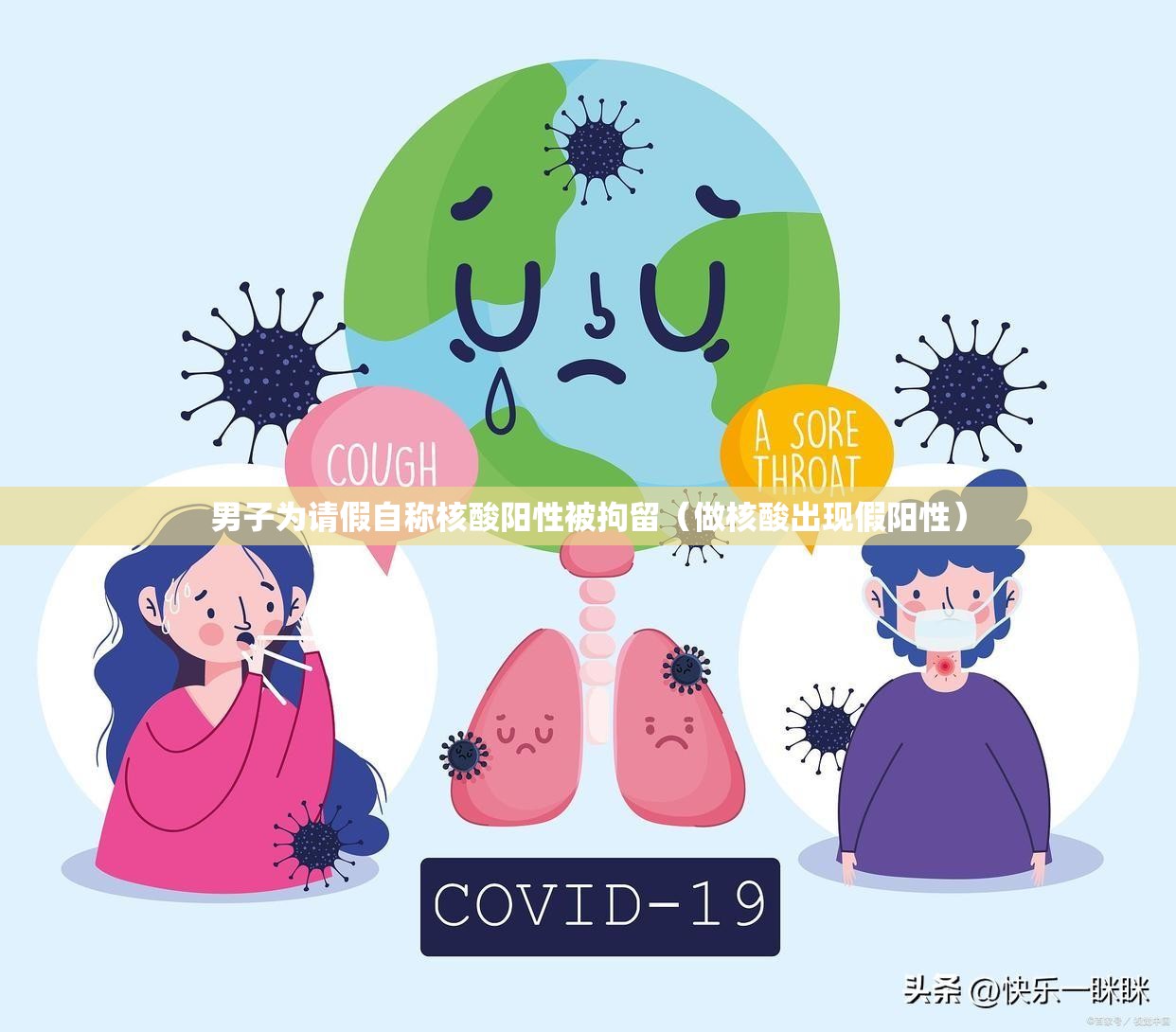 男子为请假自称核酸阳性被拘留(做核酸出现假阳性) 男子为请假自称核酸阳性被拘留(做核酸出现假阳性)