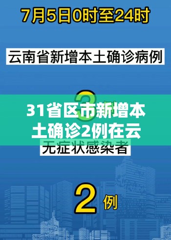31省区市新增本土确诊2例在云南(31省新增7例本土确诊均在云南) 31省区市新增本土确诊2例在云南(31省新增7例本土确诊均在云南)
