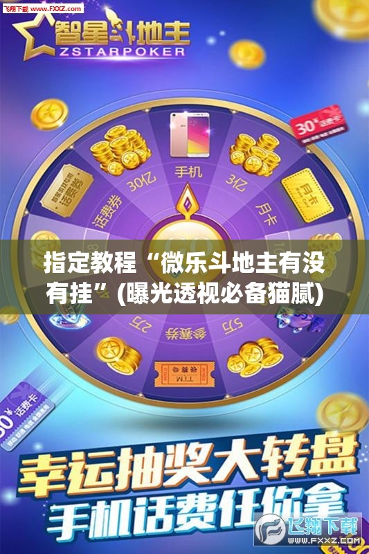 指定教程“微乐斗地主有没有挂”(曝光透视必备猫腻)