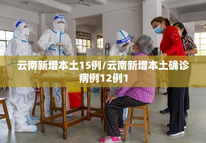 云南新增本土15例/云南新增本土确诊病例12例1