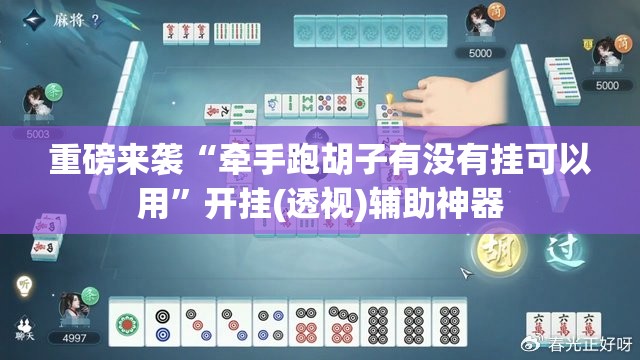 重磅来袭“牵手跑胡子有没有挂可以用”开挂(透视)辅助神器