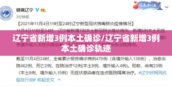 辽宁省新增3例本土确诊/辽宁省新增3例本土确诊轨迹 辽宁省新增3例本土确诊/辽宁省新增3例本土确诊轨迹