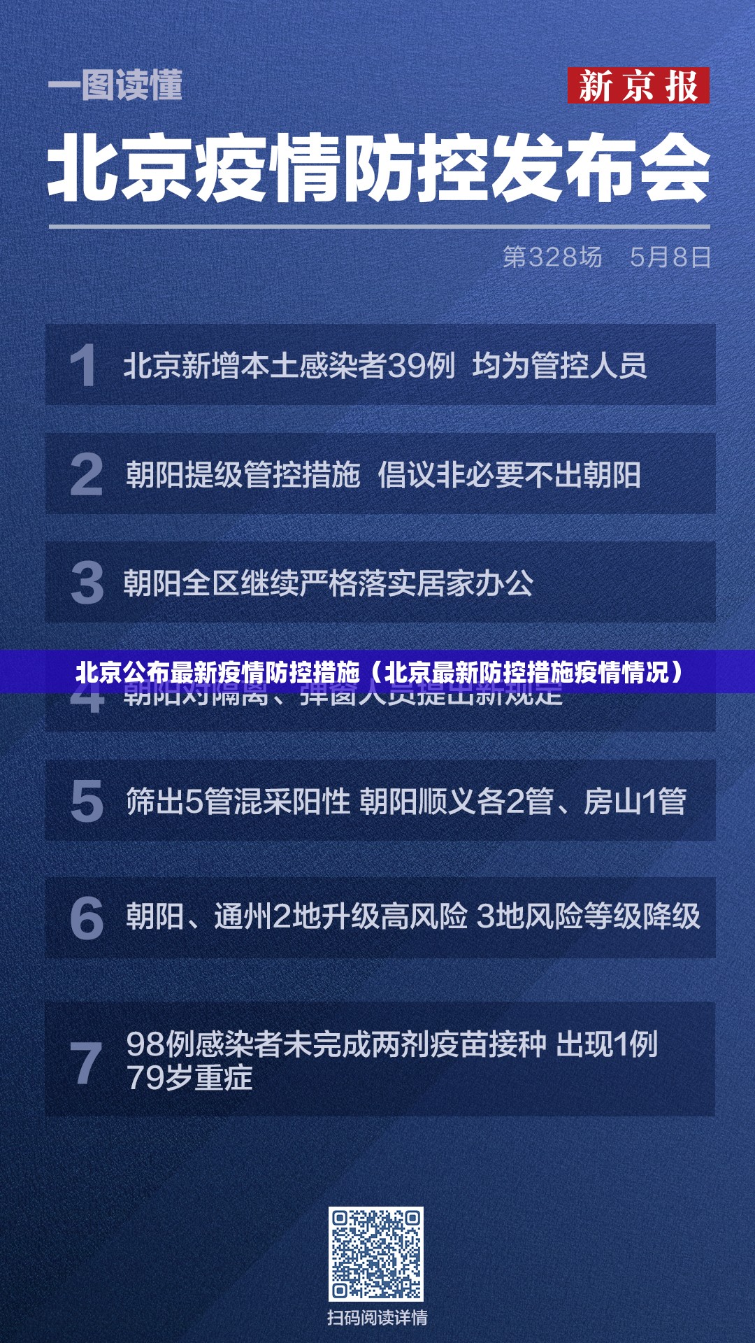 北京公布最新疫情防控措施（北京最新防控措施疫情情况）