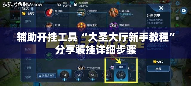 辅助开挂工具“大圣大厅新手教程”分享装挂详细步骤 辅助开挂工具“大圣大厅新手教程”分享装挂详细步骤