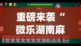 重磅来袭“微乐湖南麻将小程序必赢神器免费”(透视挂)辅助透视教程
