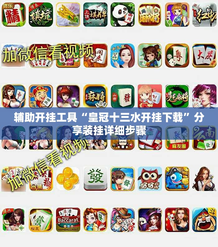 辅助开挂工具“皇冠十三水开挂下载”分享装挂详细步骤 辅助开挂工具“皇冠十三水开挂下载”分享装挂详细步骤