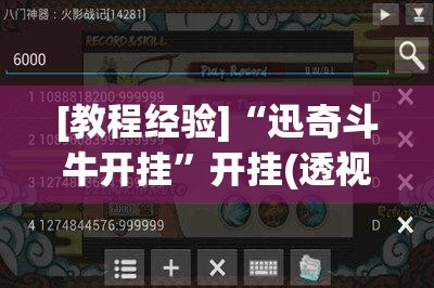 [教程经验]“迅奇斗牛开挂”开挂(透视)辅助神器