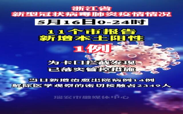 浙江昨日新增本土阳性4例（浙江昨日新增61例本土确诊）
