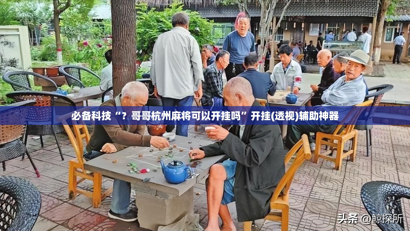 必备科技“？哥哥杭州麻将可以开挂吗”开挂(透视)辅助神器