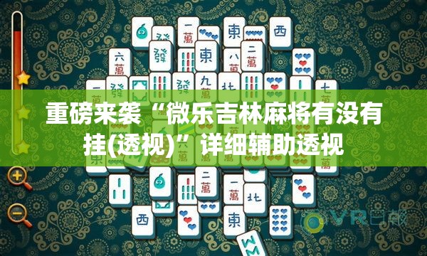 重磅来袭“微乐吉林麻将有没有挂(透视)”详细辅助透视 重磅来袭“微乐吉林麻将有没有挂(透视)”详细辅助透视