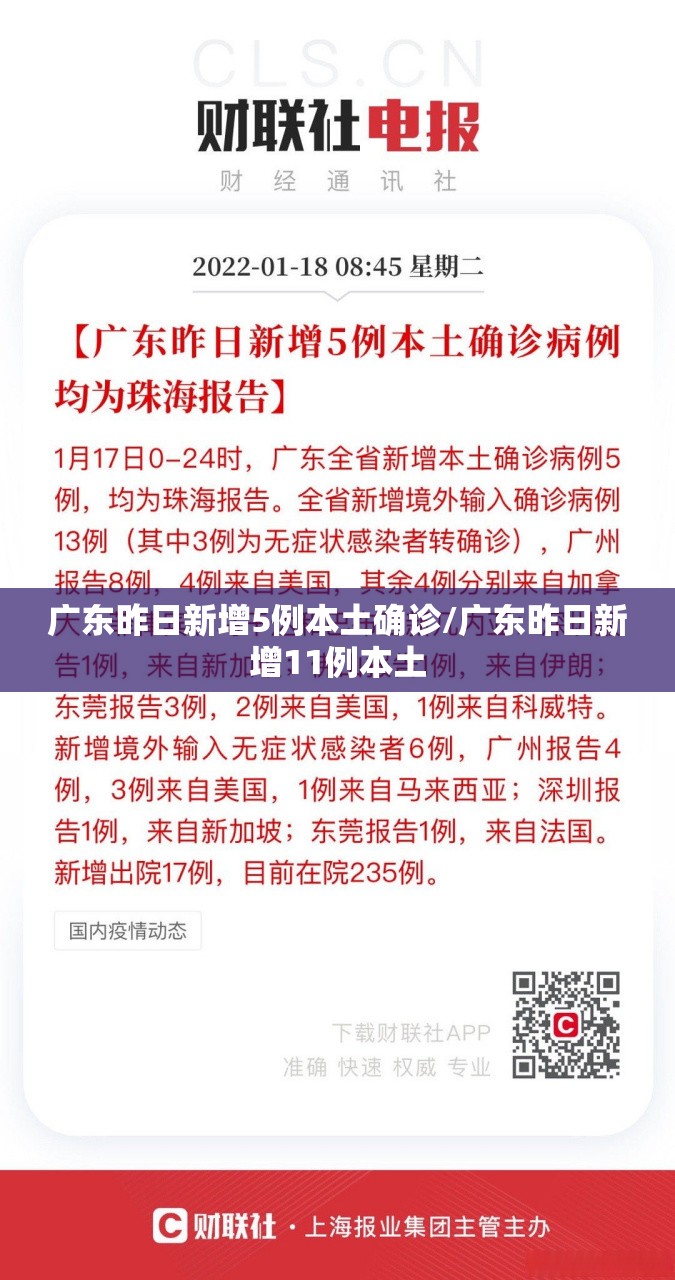 广东昨日新增5例本土确诊/广东昨日新增11例本土 广东昨日新增5例本土确诊/广东昨日新增11例本土