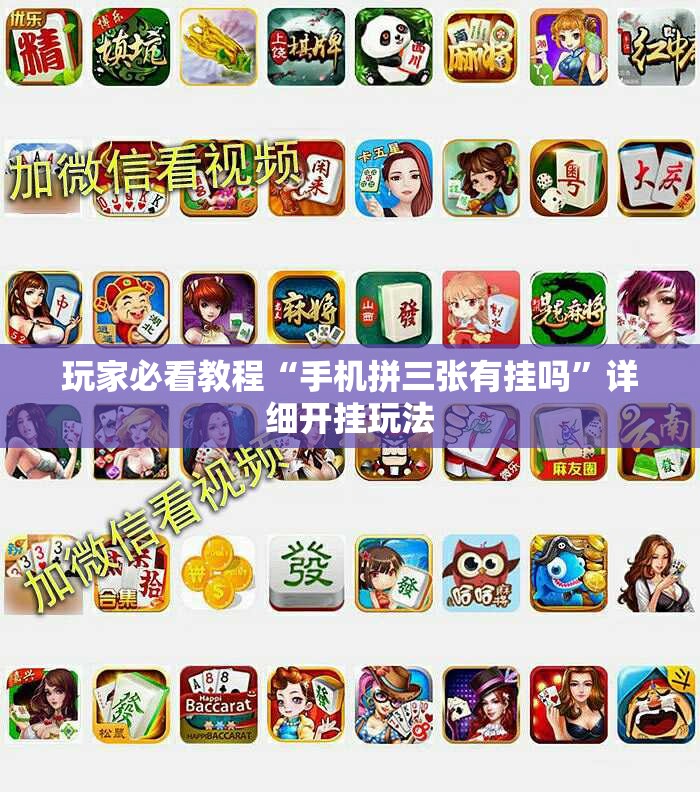 玩家必看教程“手机拼三张有挂吗”详细开挂玩法 玩家必看教程“手机拼三张有挂吗”详细开挂玩法