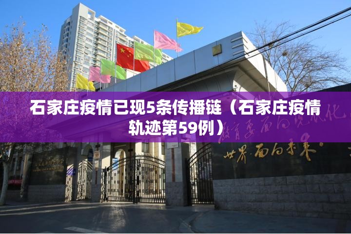 石家庄疫情已现5条传播链（石家庄疫情轨迹第59例）