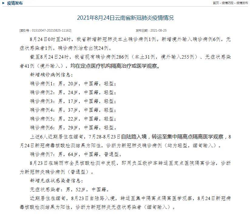 31省份新增本土确诊病例1例（31省份新增本土确诊61例）