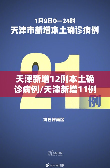 天津新增12例本土确诊病例/天津新增11例