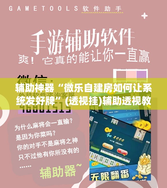 辅助神器“微乐自建房如何让系统发好牌”(透视挂)辅助透视教程