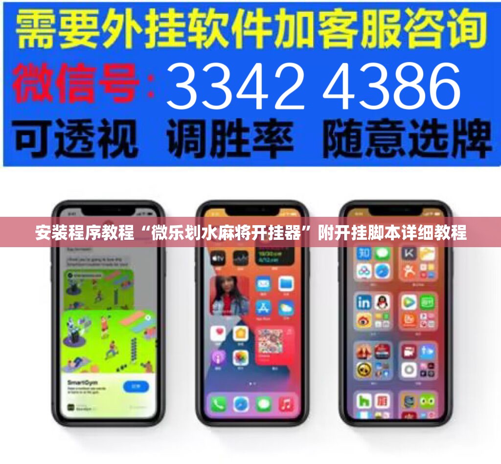 安装程序教程“微乐划水麻将开挂器”附开挂脚本详细教程