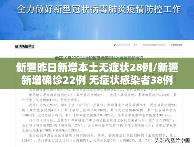 新疆昨日新增本土无症状28例/新疆新增确诊22例 无症状感染者38例