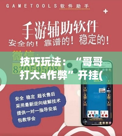 技巧玩法：“哥哥打大a作弊”开挂(透视)辅助神器