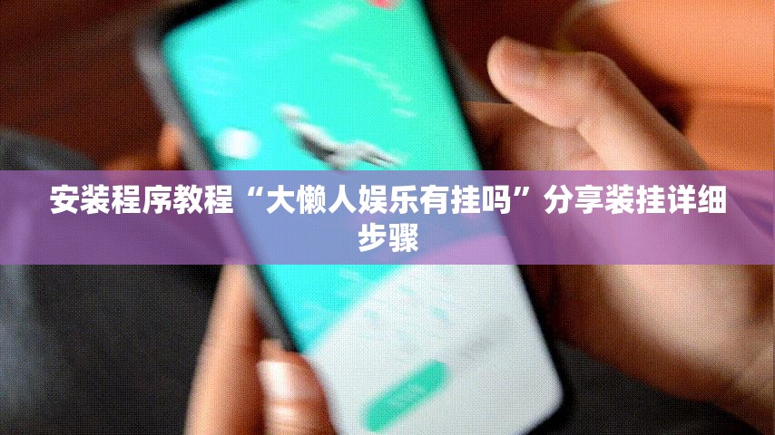 安装程序教程“大懒人娱乐有挂吗”分享装挂详细步骤