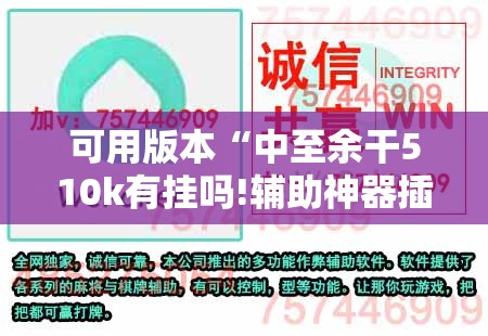 可用版本“中至余干510k有挂吗!辅助神器插件下载