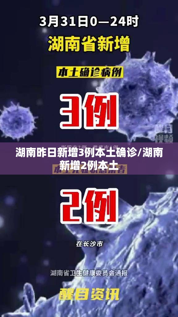 湖南昨日新增3例本土确诊/湖南新增2例本土