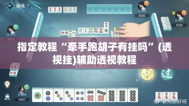 指定教程“牵手跑胡子有挂吗”(透视挂)辅助透视教程