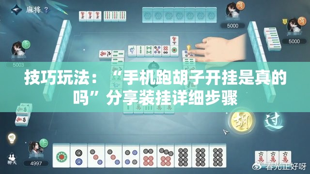 技巧玩法：“手机跑胡子开挂是真的吗”分享装挂详细步骤