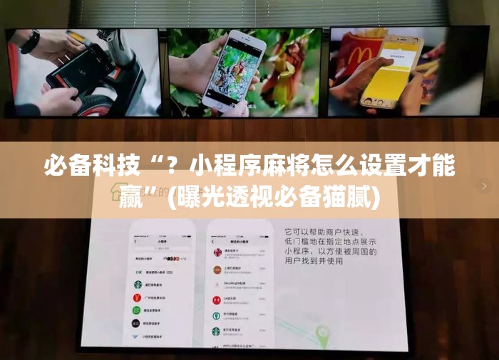 必备科技“？小程序麻将怎么设置才能赢”(曝光透视必备猫腻)