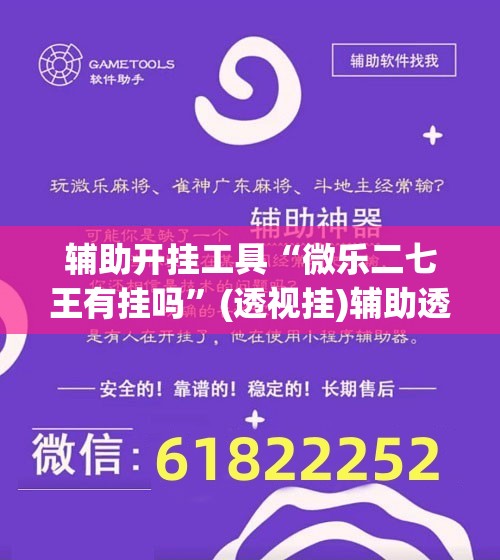 辅助开挂工具“微乐二七王有挂吗”(透视挂)辅助透视教程