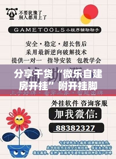 分享干货“微乐自建房开挂”附开挂脚本详细教程