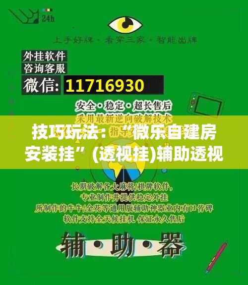 技巧玩法：“微乐自建房安装挂”(透视挂)辅助透视教程