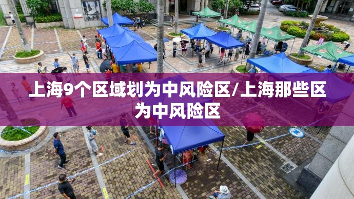 上海9个区域划为中风险区/上海那些区为中风险区