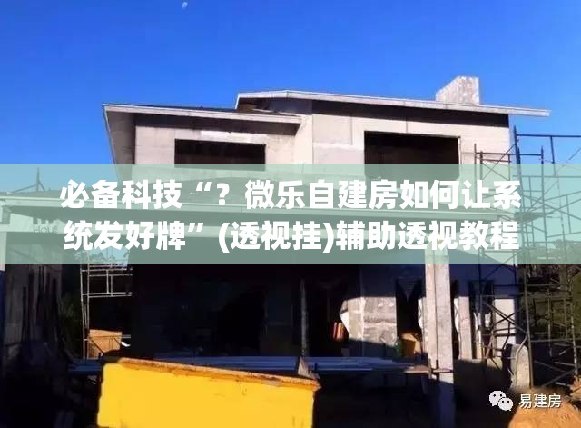 必备科技“？微乐自建房如何让系统发好牌”(透视挂)辅助透视教程