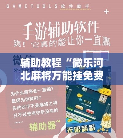 辅助教程“微乐河北麻将万能挂免费下载”分享装挂详细步骤