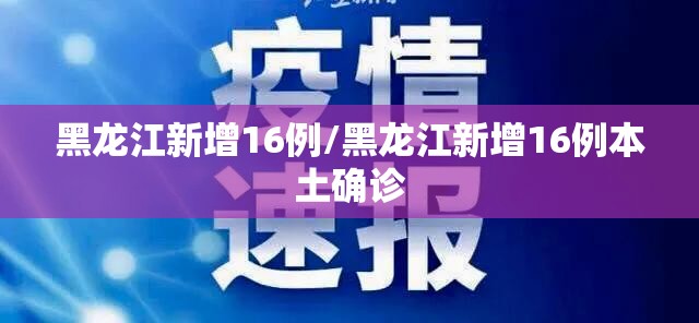 黑龙江新增16例/黑龙江新增16例本土确诊