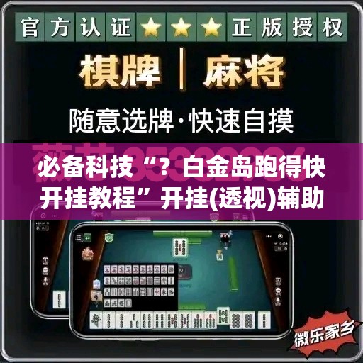 必备科技“？白金岛跑得快开挂教程”开挂(透视)辅助神器