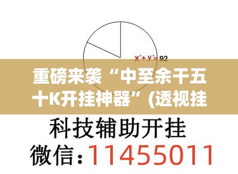 重磅来袭“中至余干五十K开挂神器”(透视挂)辅助透视教程