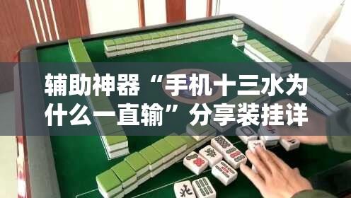 辅助神器“手机十三水为什么一直输”分享装挂详细步骤