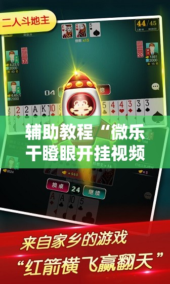 辅助教程“微乐干瞪眼开挂视频”科技辅助神器手机版教程