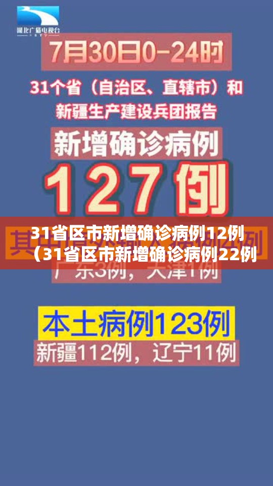 31省区市新增确诊病例12例（31省区市新增确诊病例22例）