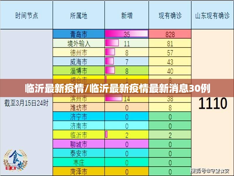 临沂最新疫情/临沂最新疫情最新消息30例 临沂最新疫情/临沂最新疫情最新消息30例