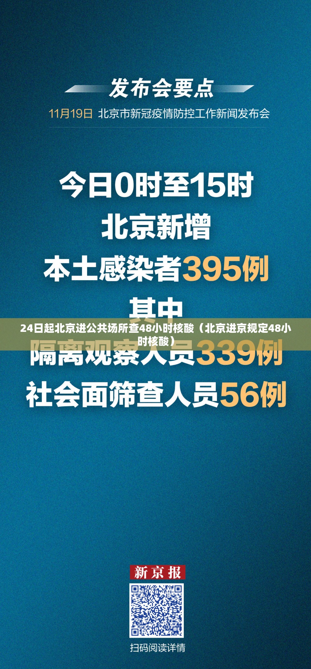 24日起北京进公共场所查48小时核酸(北京进京规定48小时核酸) 24日起北京进公共场所查48小时核酸(北京进京规定48小时核酸)